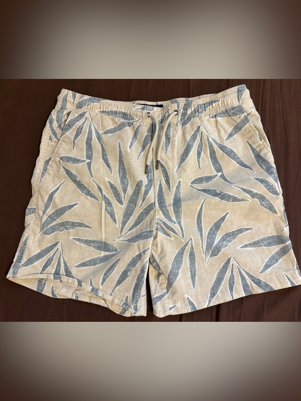 *American Eagle* Men's Tropical Print Drawstring Shorts